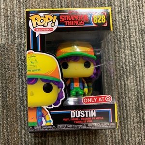 Funko Pop! Television Netflix Stranger Things Black Light Dustin #828 Target